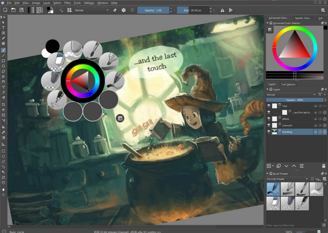 Krita – Free Open Source Painting App